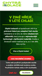 Mobile Screenshot of chytraizolace.cz
